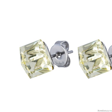 Пусеты Fiore Luna,  Yellow, SWE2127/2 Y S Пусеты Fiore Luna,  Yellow, SWE2127/2 Y S